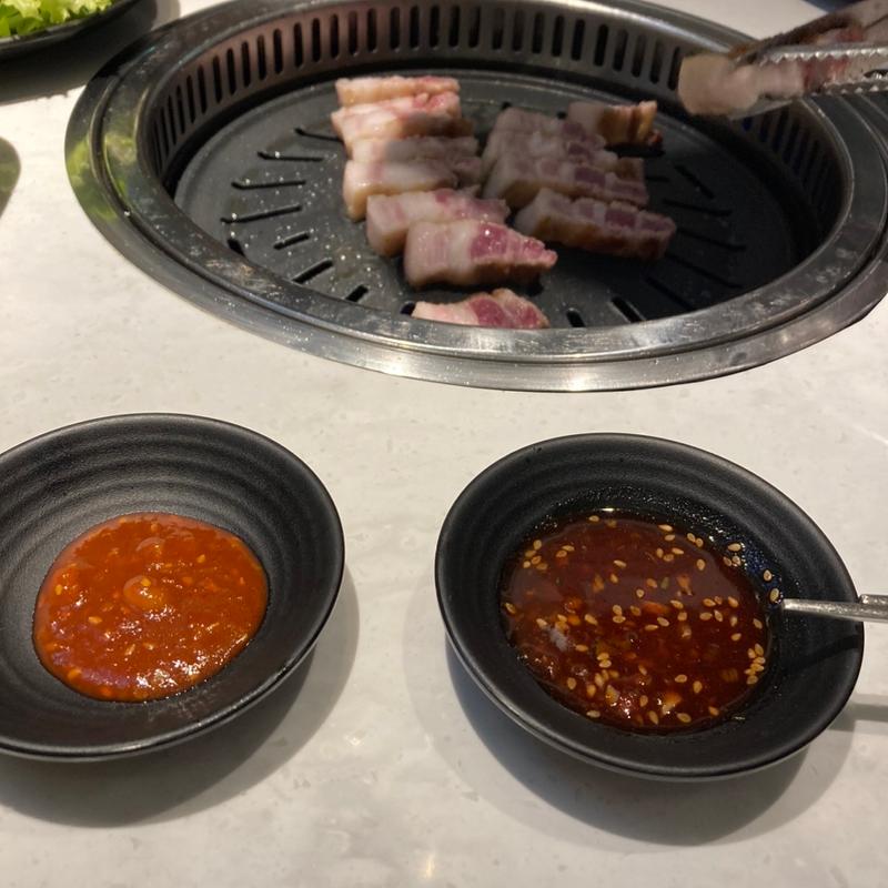 サムギョプサル(ヨプの王豚塩焼 道頓堀店)