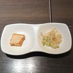 厚揚げの韓国風煮込み＋ナムル (日替わり惣菜2種)