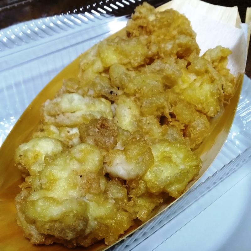 真白子天ぷら(魚河し惣菜 仙 仙台エスパル店)