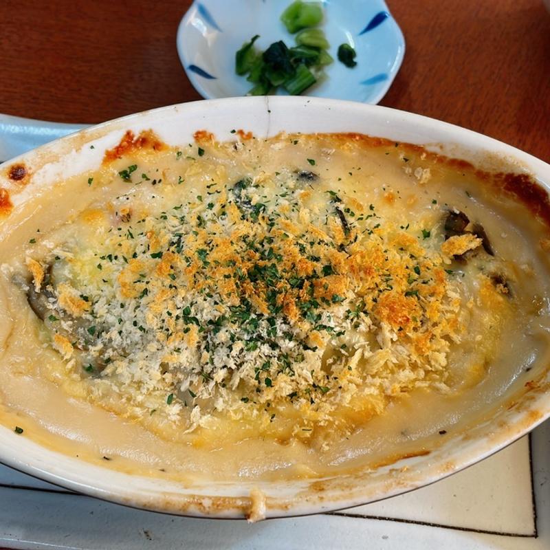 牡蠣グラタン(くいどうらく)