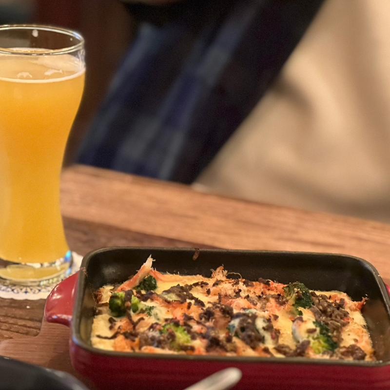 カニ味噌とブロッコリーのグラタン(nostalgiキッチン)