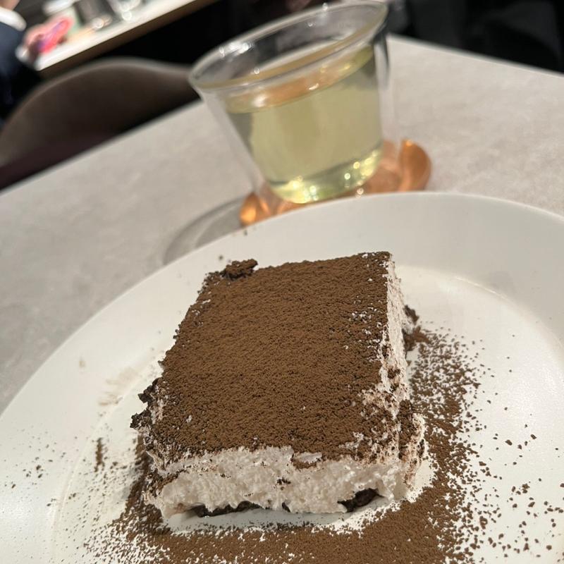 豆乳ほうじ茶ティラミス(伊右衛門カフェ 品川店)