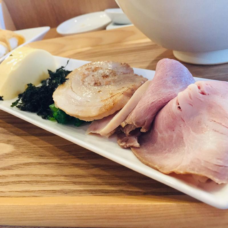 トッピング特製(お出汁麺食堂Harada)