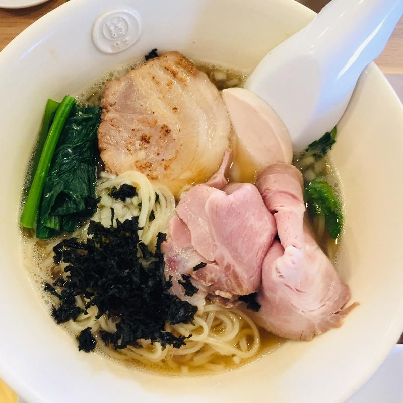トッピング特製中華そば(お出汁麺食堂Harada)