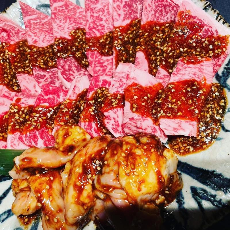 特選三種盛り(和牛上サーロイン、厚切り上ロース、和牛特上カルビ)(味樹園 栄店)