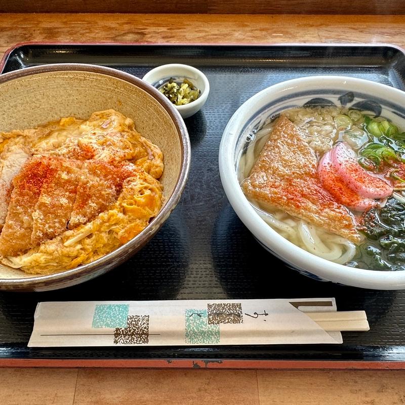 ミニ定食(うどんの小町)