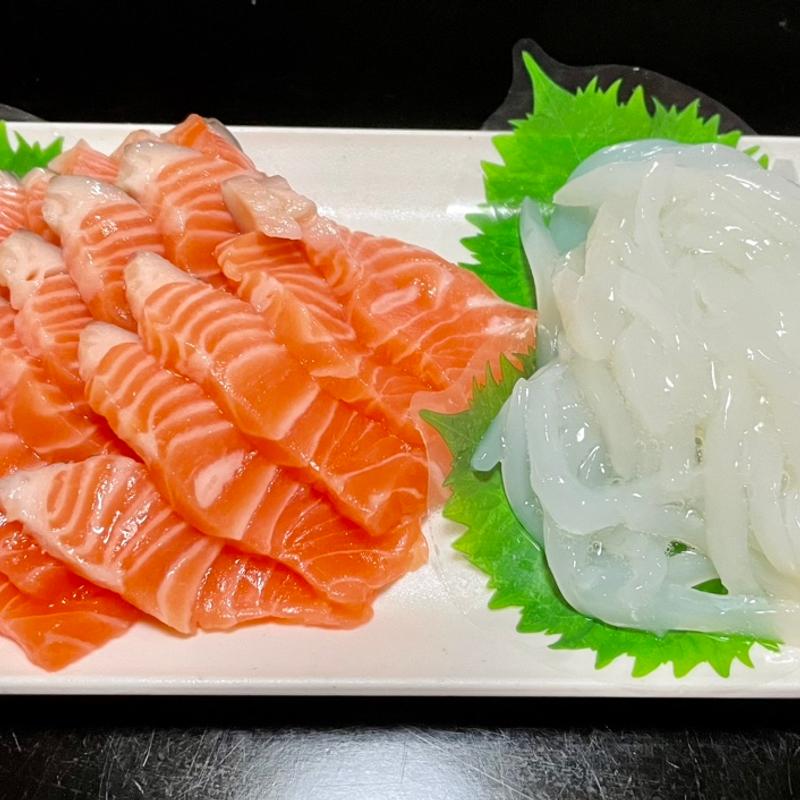 刺身盛り(サーモン、イカ)(ロピア ららぽーとTOKYO-BAY店)