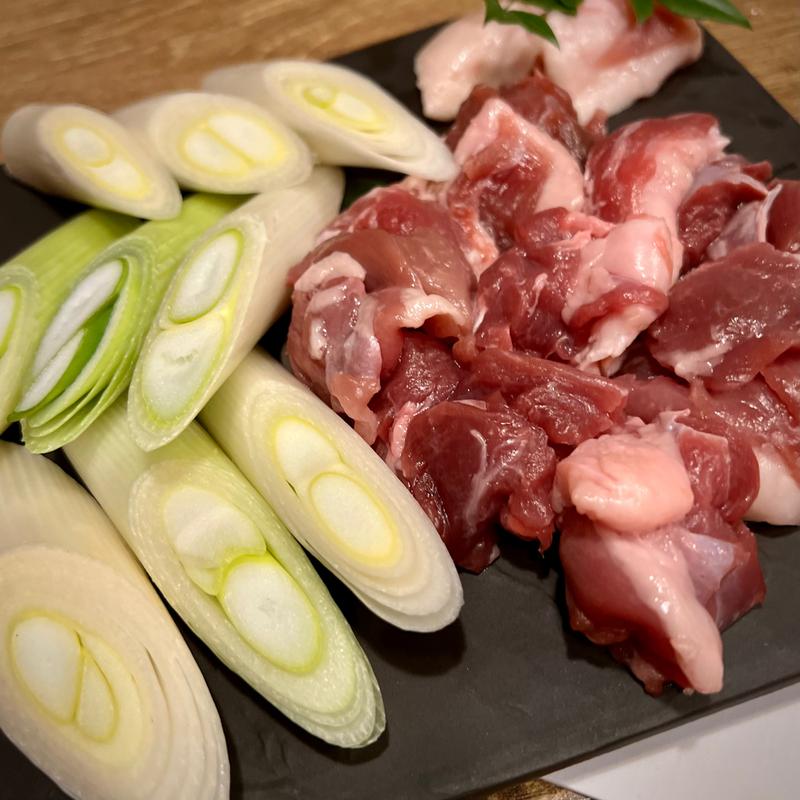 鴨葱焼き(鴨ときどき馬 浜松町本店)