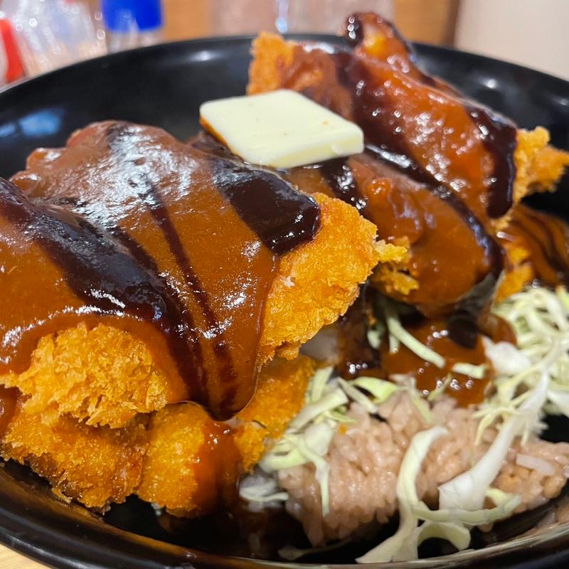 デミかつ丼(鶏だしおでんと干魚の店 ほし寅 淀屋橋店)