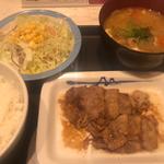 カルビ焼肉定食(松屋 西新宿8丁目店 （マツヤ）)