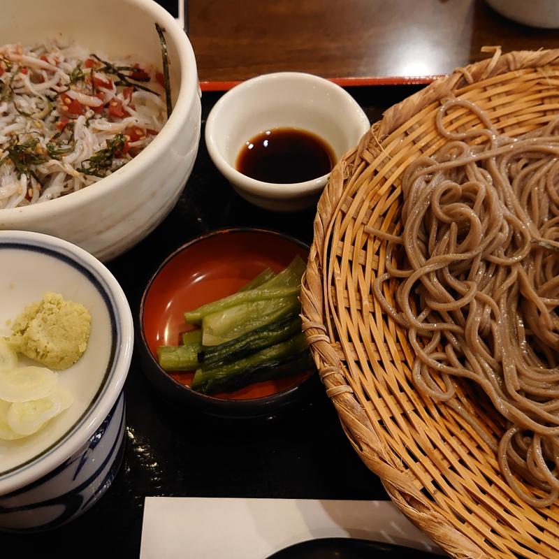 梅しらす丼定食(そじ坊 イトーヨーカドー大井町店 （そじぼう）)