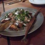 秋刀魚とイチヂクのサラダ