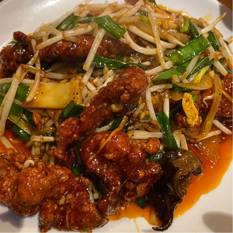 レバニラ炒め(中国料理 かおたん)