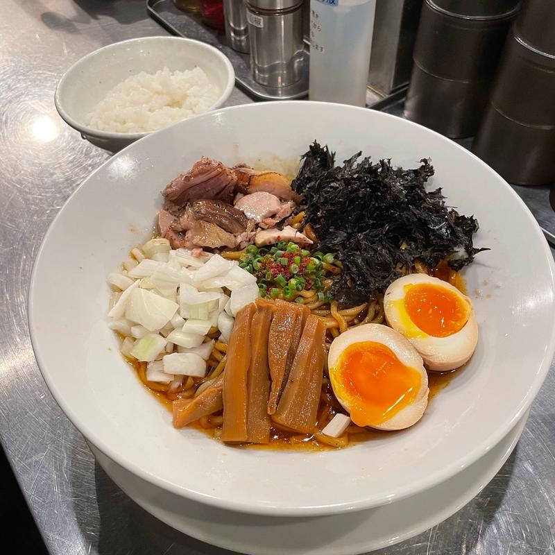 汁なし赤ジョニー(麺屋 愛心 町屋店 )