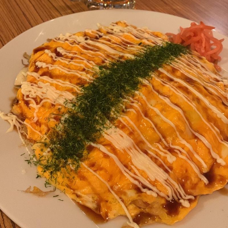 オム焼きそば(晩や二代目 八日市場店)