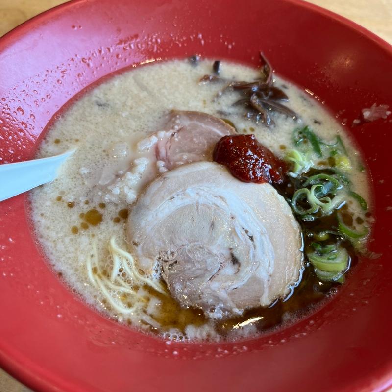 赤丸新味(一風堂 新潟店)