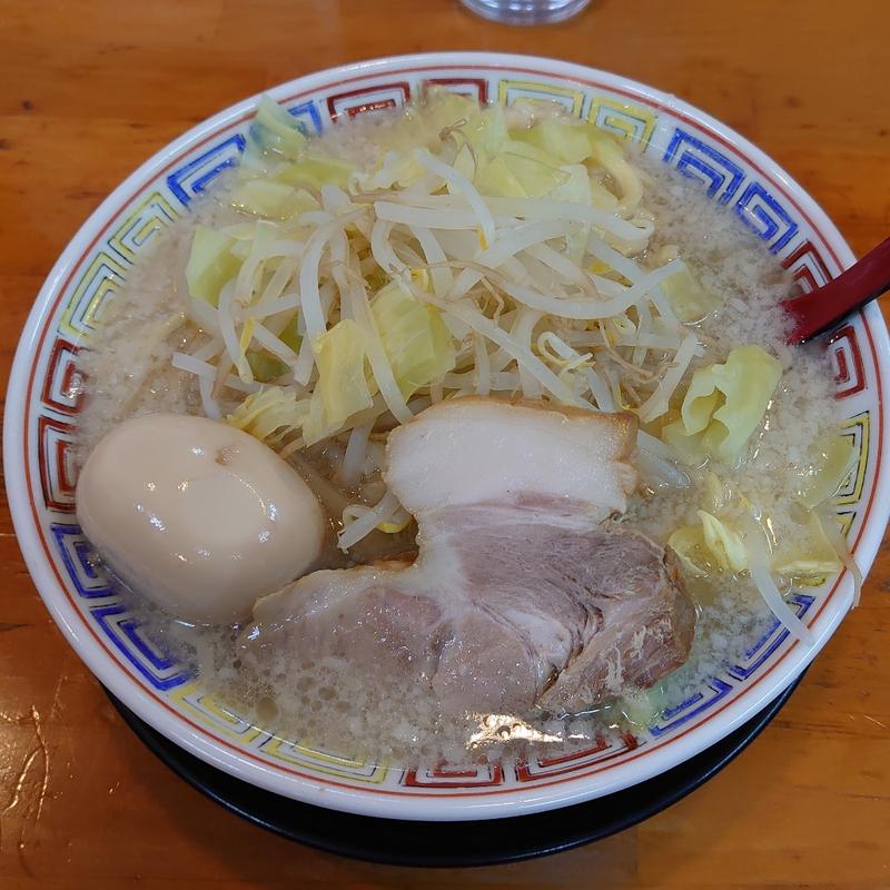 味玉もやしらーめん(中盛)塩(麺屋 登夢道)