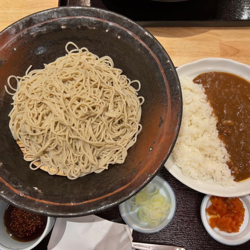 カレーセット(生そば あずま 南柏店)