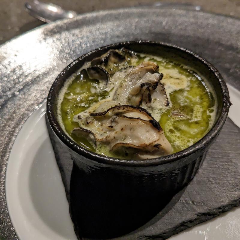 牡蠣のブルゴーニュ風(ete)