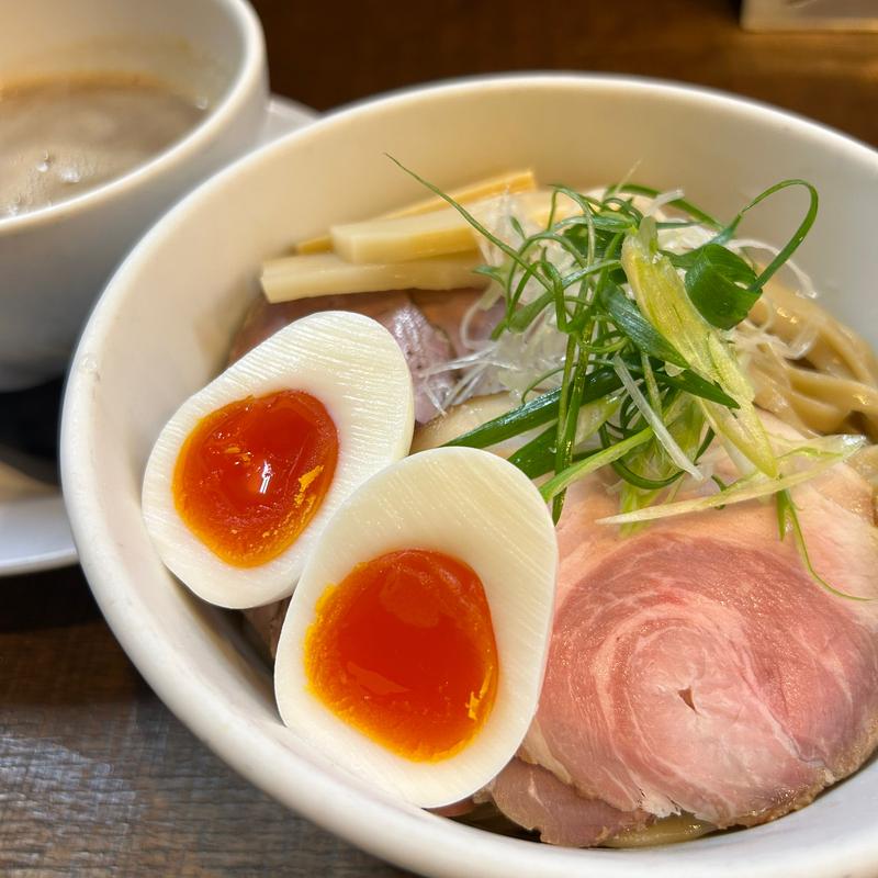 京小麦と南国スイートの濃厚つけ麺(ラーメン家 みつ葉)
