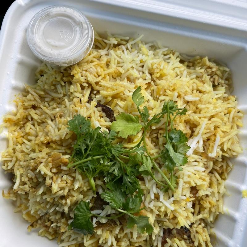 コルカタチキンビリヤニ(いなべカリー食堂（キッチンカー販売）)