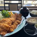 大海老フライ定食