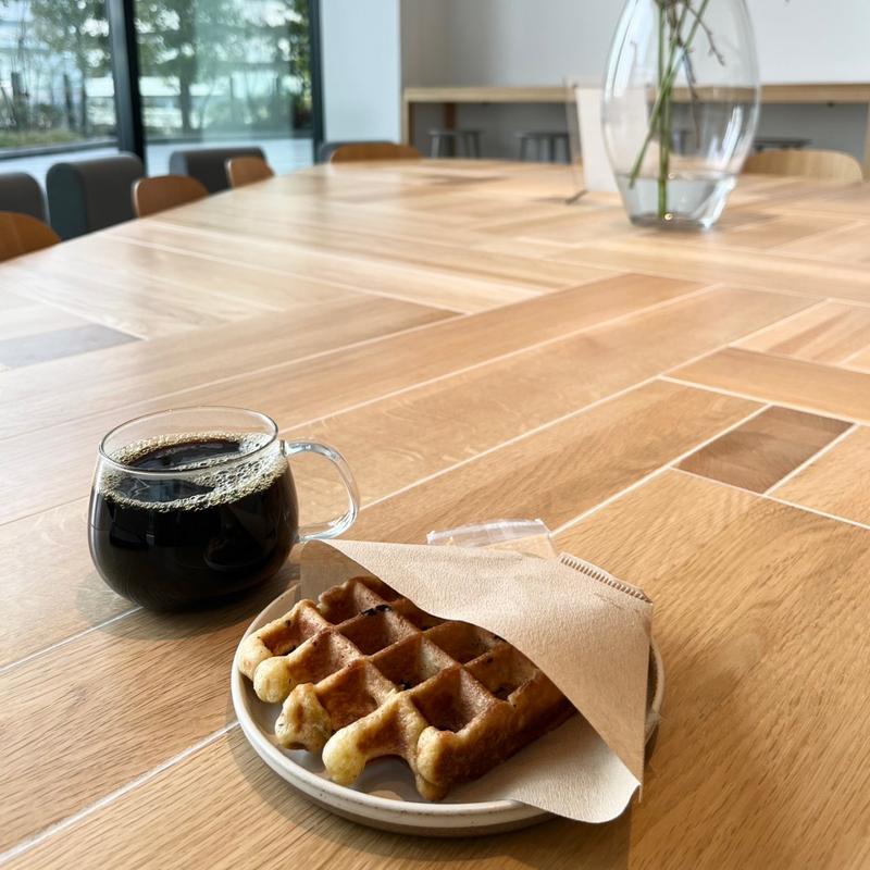 リエージュワッフル(ブルーボトルコーヒー竹芝カフェ)