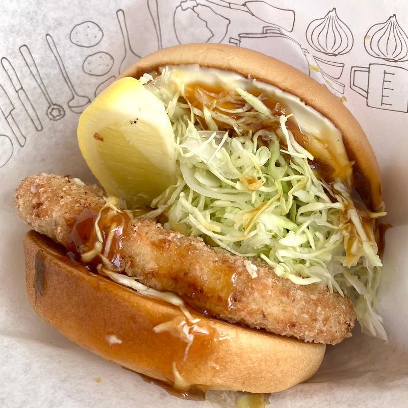 和風旨だれのとり竜田バーガー(モスバーガー五月台店)