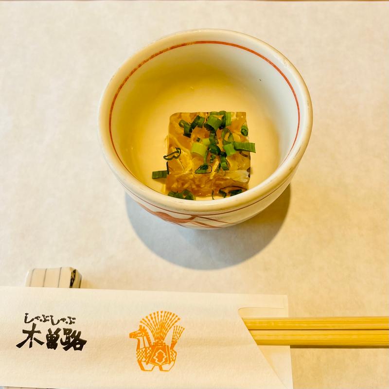 いろどりコース　ふぐの煮凝り(木曽路 谷原店)