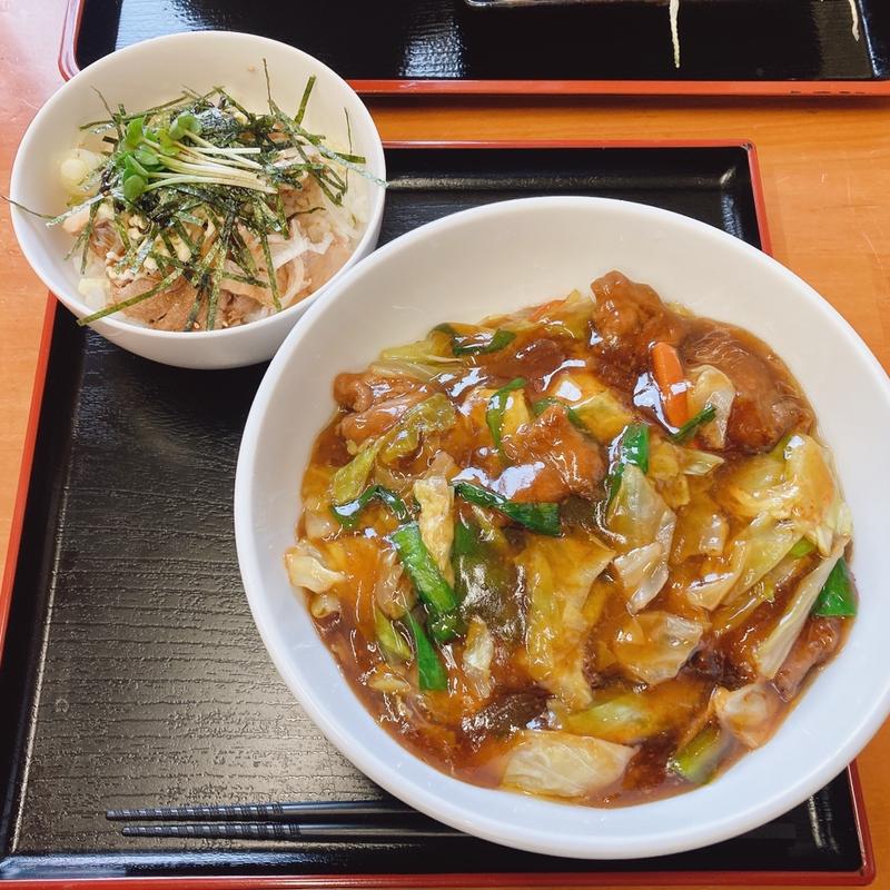 スタミナB定食(スタミナラーメン 一伸)