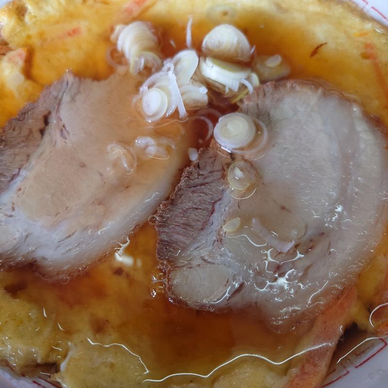 天津叉焼麺(ラーメン三富)