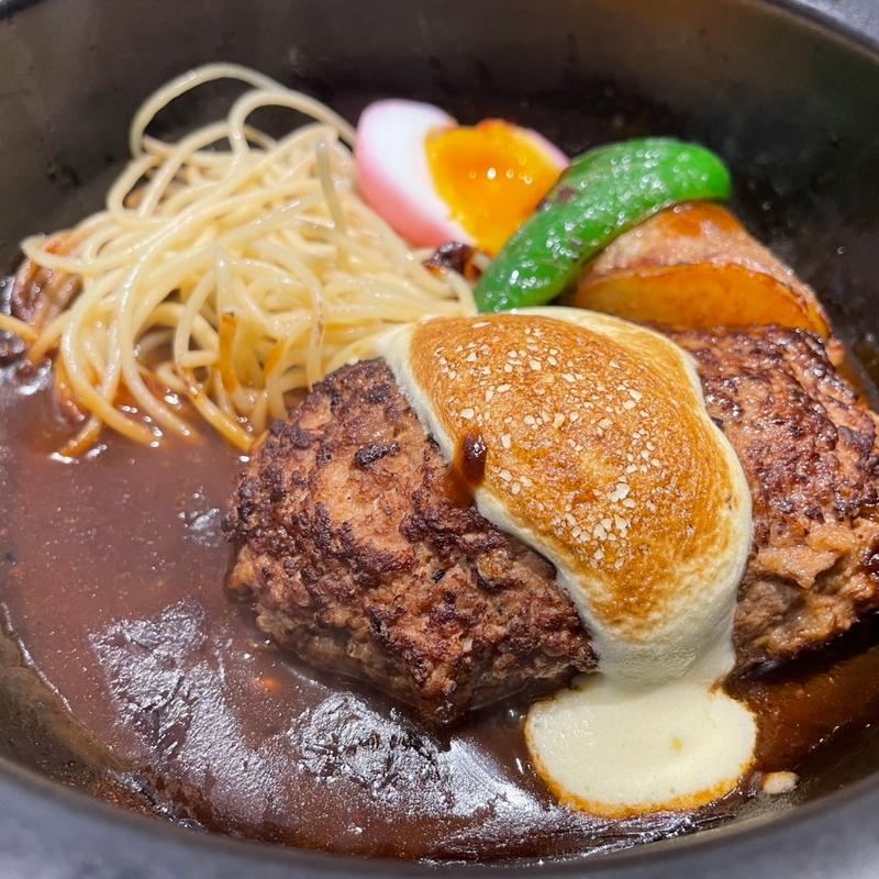 山本のハンバーグセット(山本のハンバーグ 神保町)