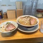 半ラーメン　丼セット(東京背脂らーめん 麺王 渋谷本店)