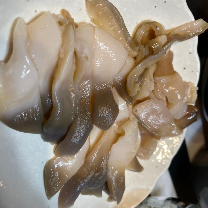 ホッキの刺身(魚三九)