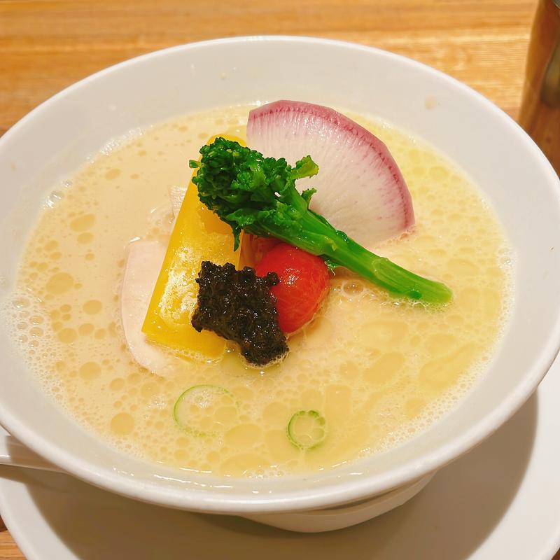 鶏白湯Sobaトリュフ仕立て（塩）(銀座 篝 ルクア大阪店)