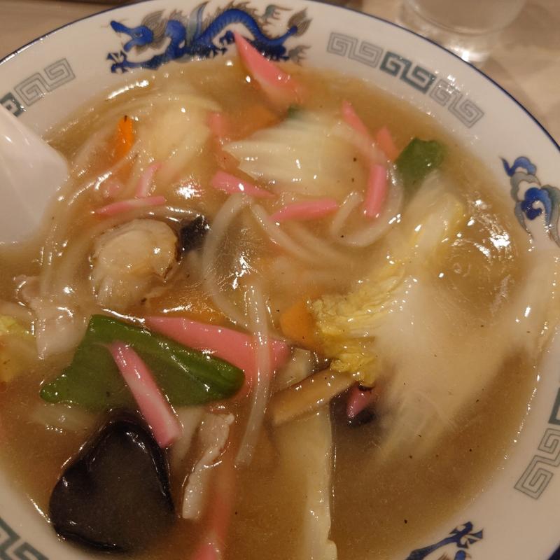 函館塩あんかけラーメン(若大将　美原別邸)