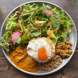 筥崎荘々カレー3種盛り