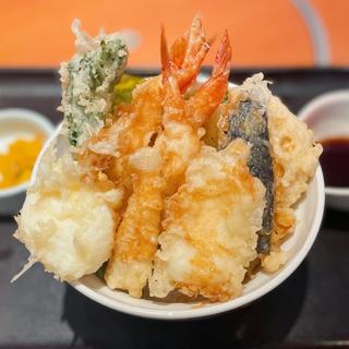 海老と真鯛・筍の天丼(和食さと 西立川店)