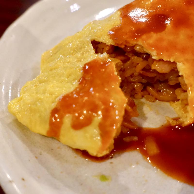 オムライス(珈琲苑 水車)