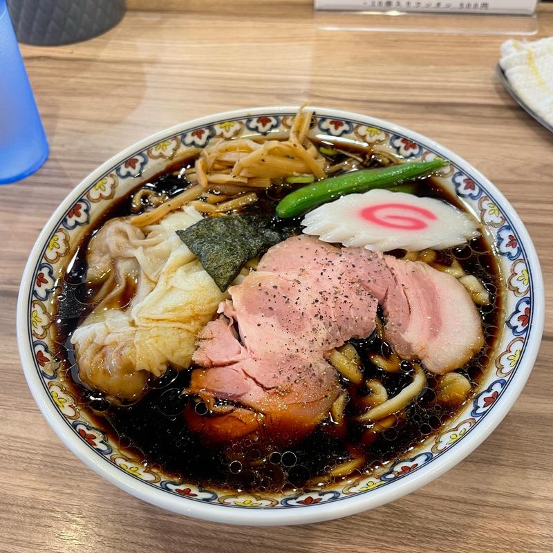 ブラックワンタン(くじら食堂 nonowa東小金井店)