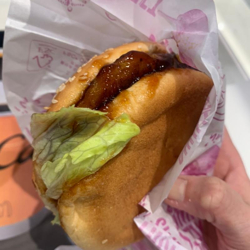 テリヤキバーガーとポテト(マクドナルド あべのイトーヨーカドー店)