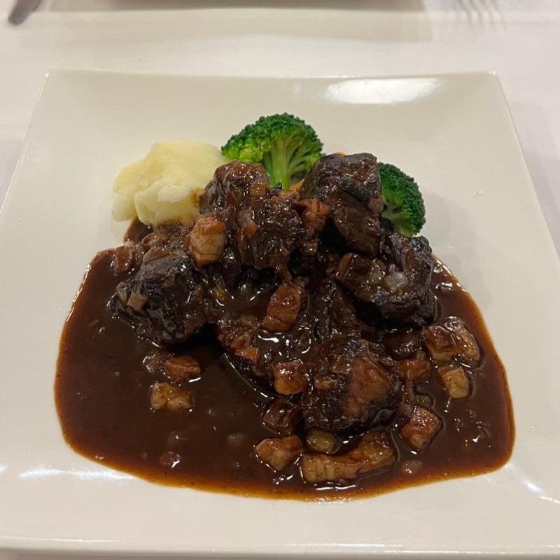 牛スジの赤ワイン煮込み(Le Marcassin(ル・マルカッサン))