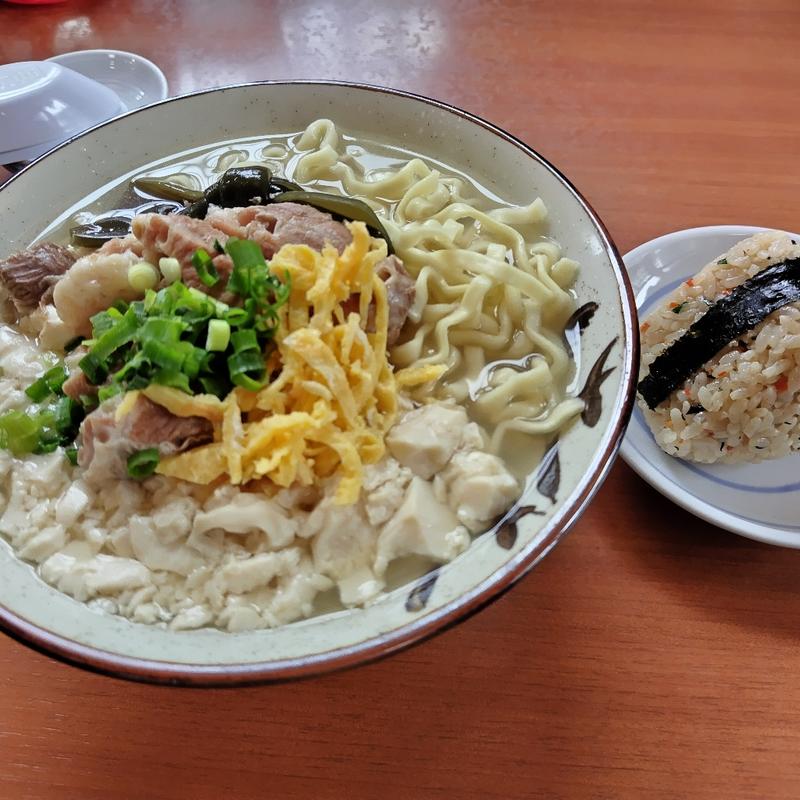 ゆしどうふそば(高江洲そば)