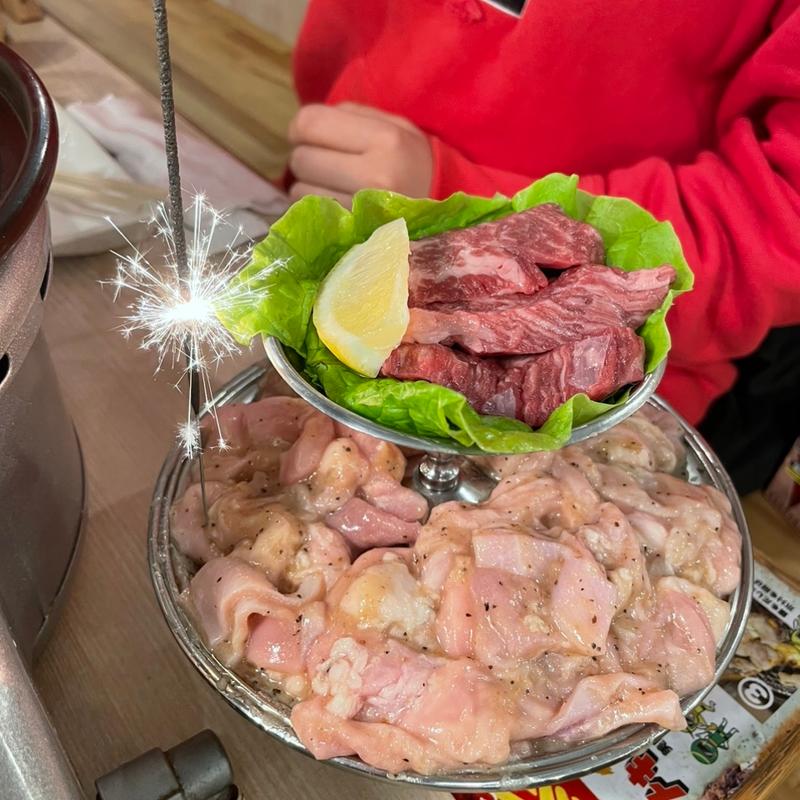 肉プレート(0秒レモンサワー 仙台ホルモン焼肉酒場 ときわ亭 名駅3丁目店)