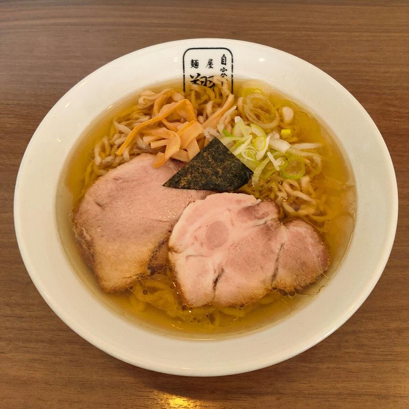 淡麗煮干ラーメン(自家製麺 麺屋 翔)