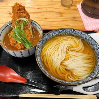 カレーつけ麺(き田たけうどん)