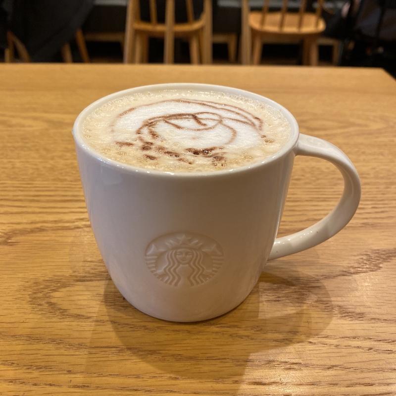 カフェミスト(ブレベ、チョコレートソース)(スターバックスコーヒー 栄公園 オアシス２１店)