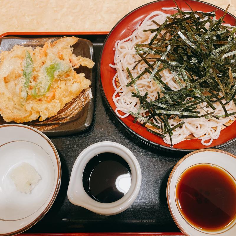 ざるそば二枚盛り(小諸そば ニコライ坂店 )