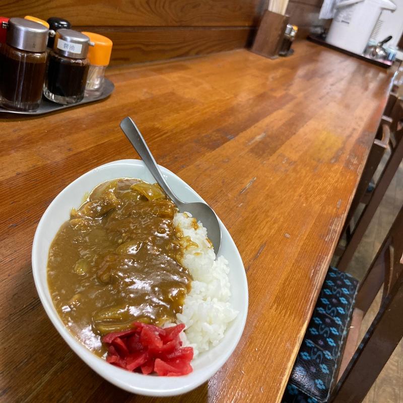 カツカレー(御食事処あけぼの)
