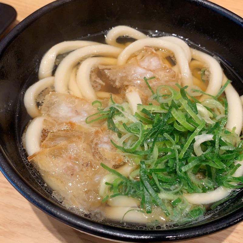 かすうどん(手打ちうどん がんちゃん)